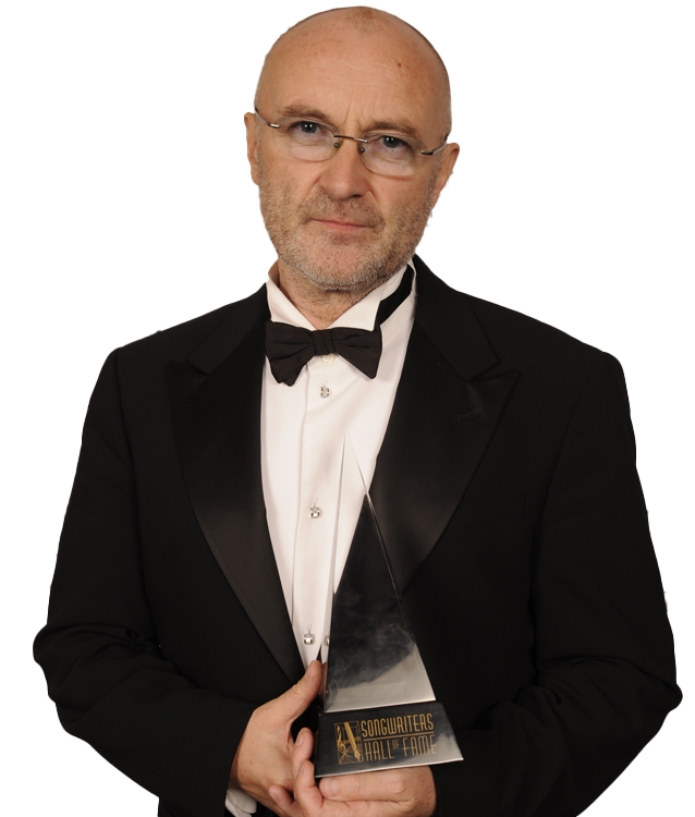 Phil Collins SHOF 2003 Inductee 2010 Johnny Mercer