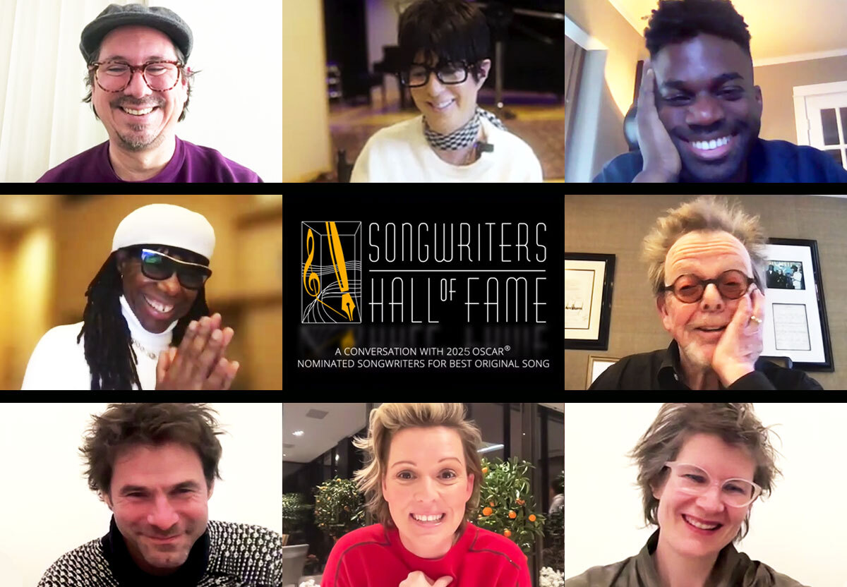 SHOF Collage 2025 Oscar Nominated Songwriters nb