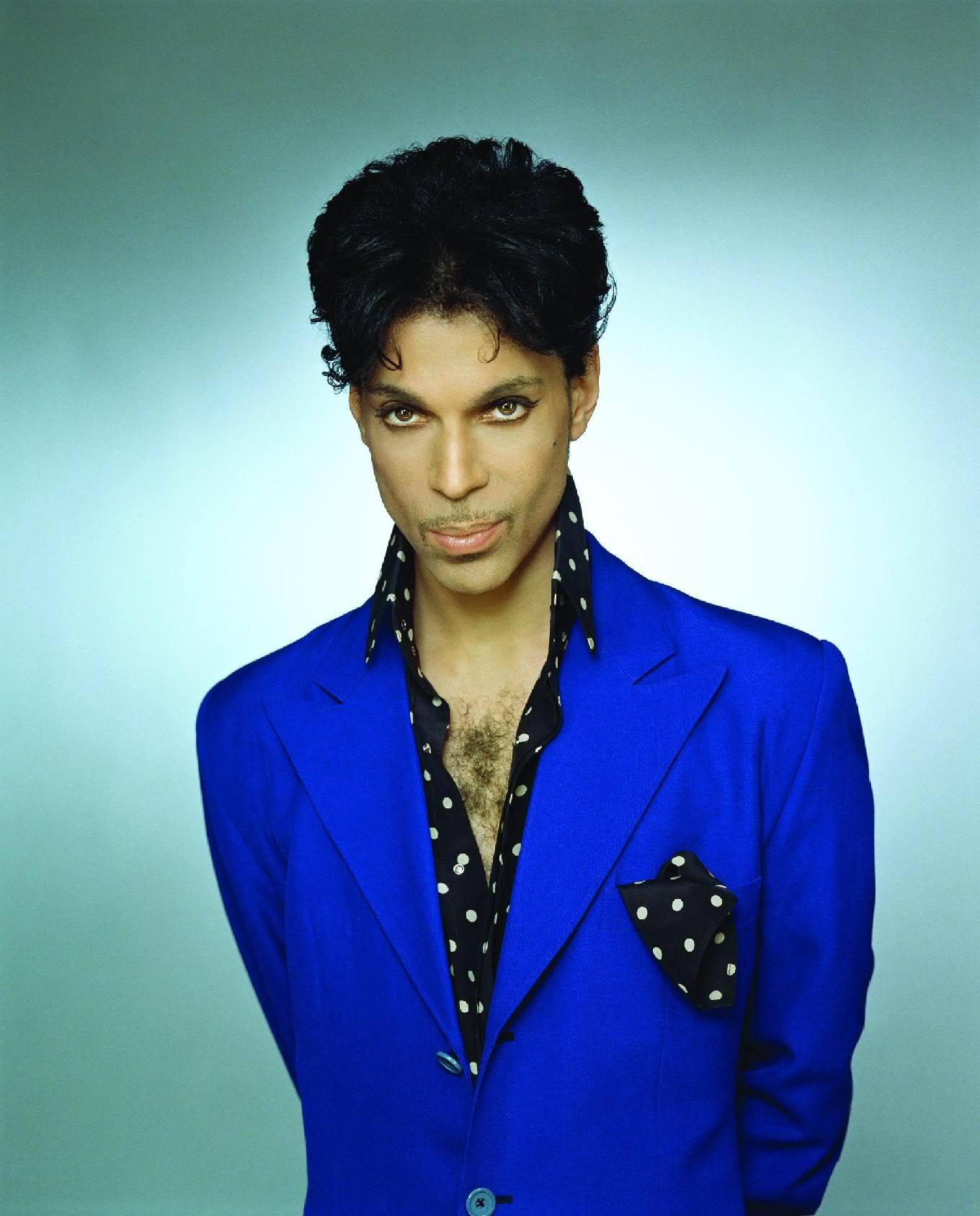 Prince in cobalt blue