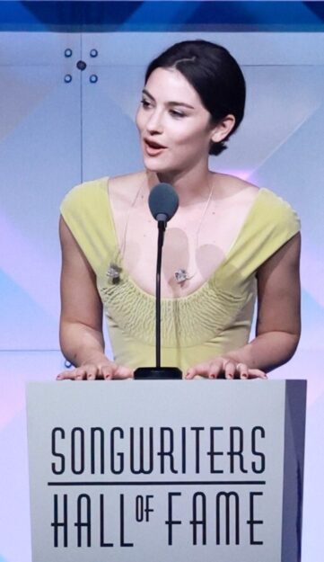 SHOF 25 Gala Gracie Abrams Hal David Starlight Award Acceptance