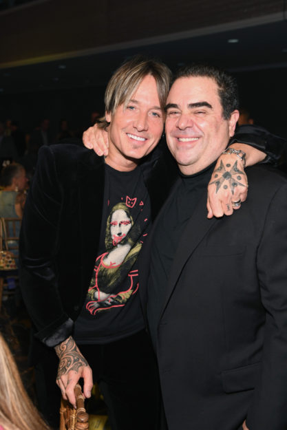SHOF 24 Gala Keith Urban performer presenter Evan Lamberg