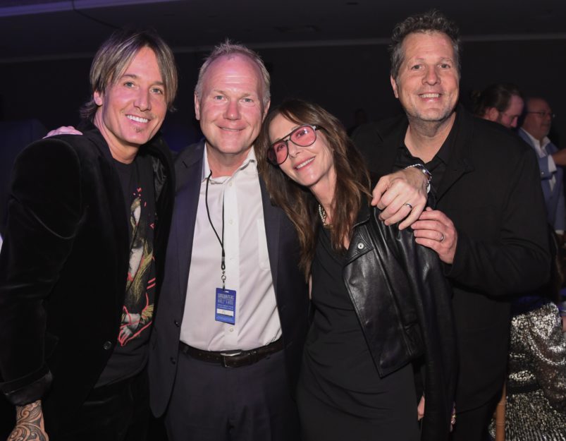 SHOF 24 Gala Keith Urban performer presenter Troy Tomlinson Jody Gerson Dan Mc Carroll