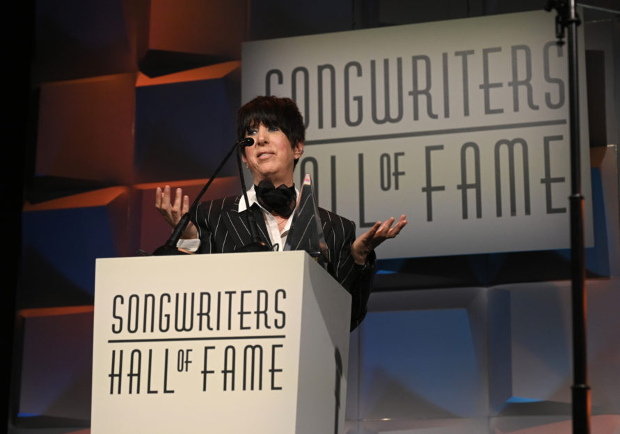 SHOF 24 Gala Diane Warren awardee stage