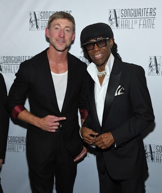 SHOF 25 Gala Ashley Gorley and Nile Rodgers