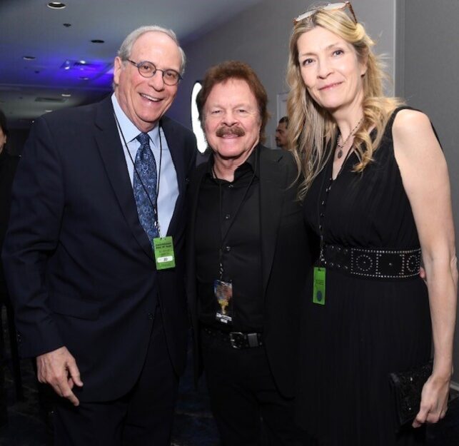 SHOF 25 Gala Charlie Feldman Tom Johnston and Samantha Cox