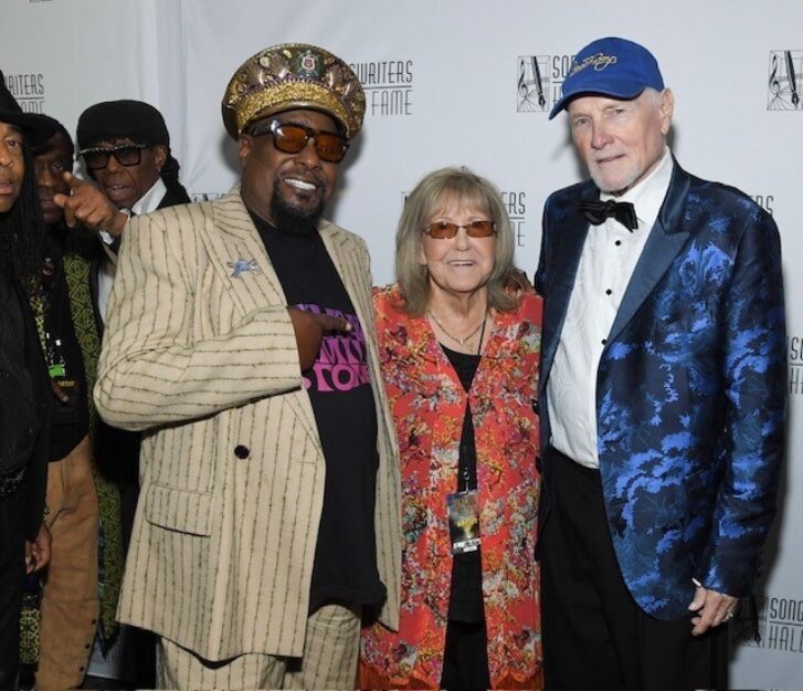 SHOF 25 Gala George Clinton Linda Moran and Mike Love