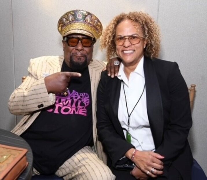 SHOF 25 Gala George Clinton and Donna Casseine