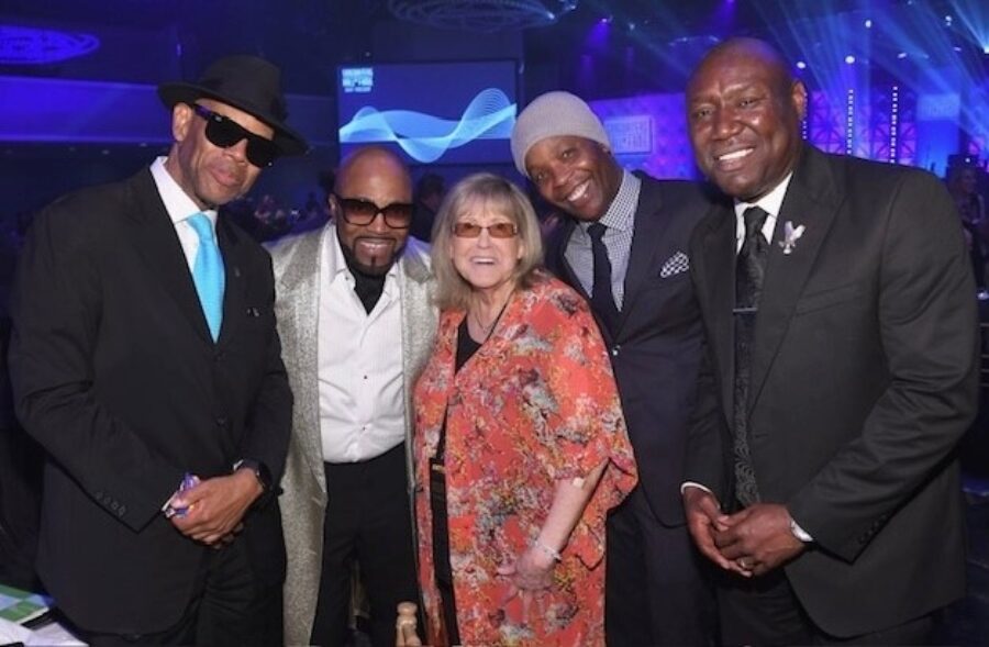 SHOF 25 Gala Jimmy Jam Teddy Riley Linda Moran Ramon Parkins and Ben Crump