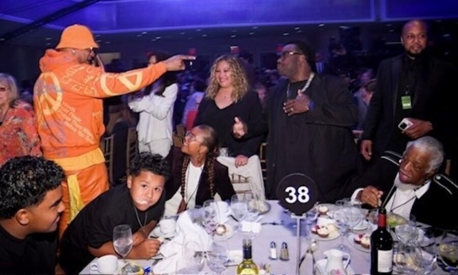 SHOF 25 Gala LL Cool J Rodney Jerkins and family