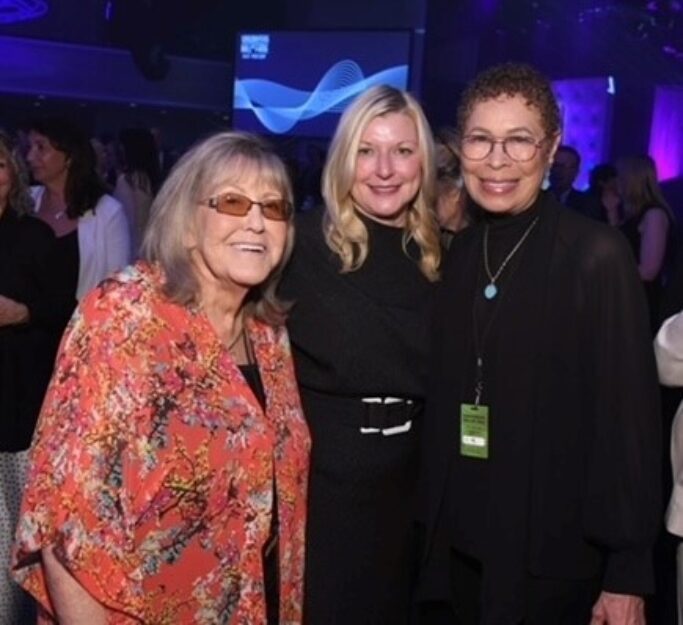 SHOF 25 Gala Linda Moran Beth Matthews and Marcia Withers