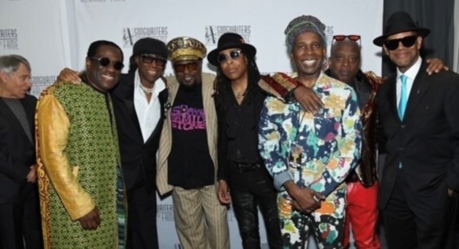 SHOF 25 Gala Nile Rodgers George Clinton Jimmy Jam and members of Living Colour