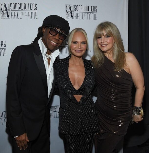 SHOF 25 Gala Nile Rodgers Kristin Chenoweth and Nancy Hunt