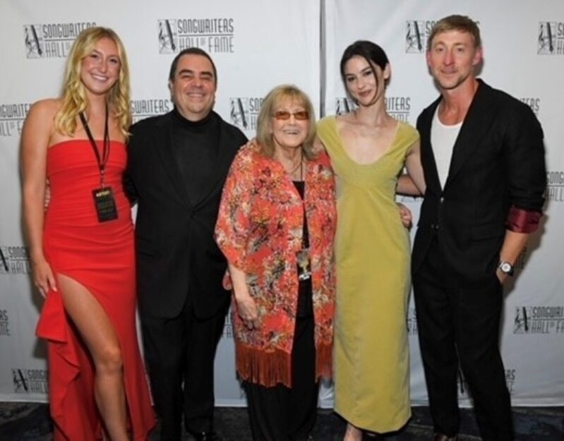 SHOF 25 Gala Sadie Gorley Evan Lamberg Linda Moran Gracie Abrams and Ashley Gorley