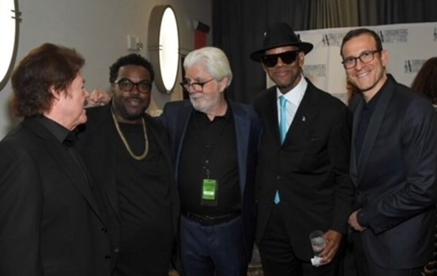 SHOF 25 Gala Tom Johnston Rodney Jerkins Michael Mc Donald Jimmy Jam and Doug Davis