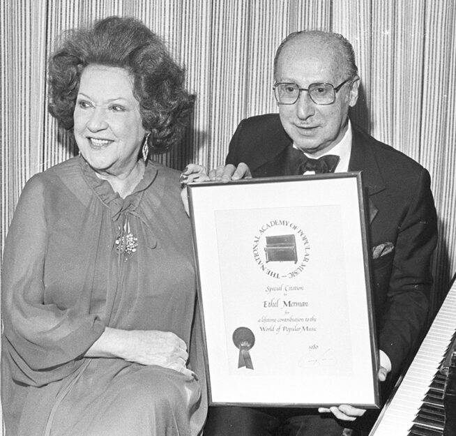 Ethel Merman Sammy Cahnsmall