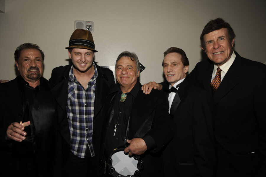 Eddie Brigati Ryan Tedder Felix Cavaliere David Brigati Cousin Brucie Morrow