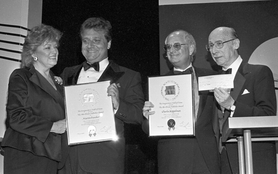 Frances Preston Martin Bandier Charles Koppelman Sammy Cahn90sm