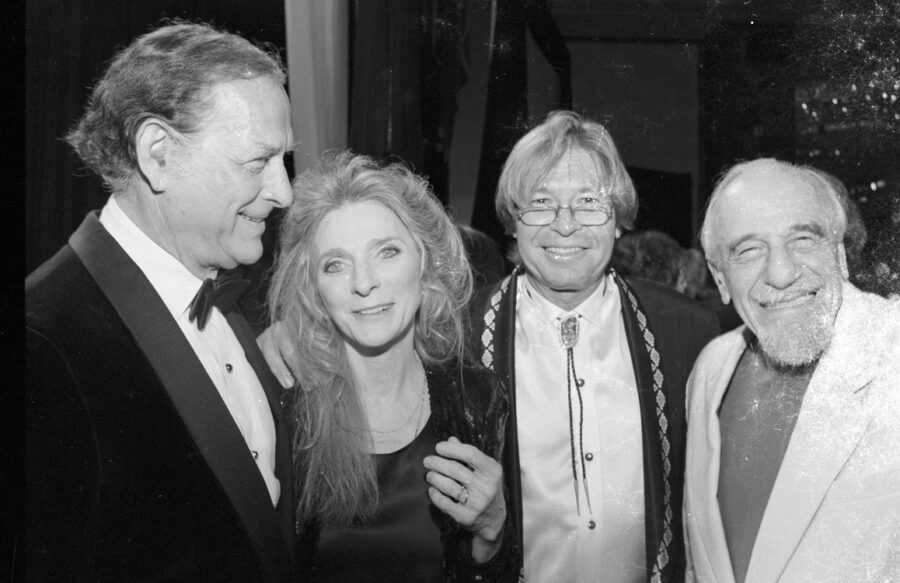 Oscar Brand Judy Collins John Denver Mitch Miller96sm