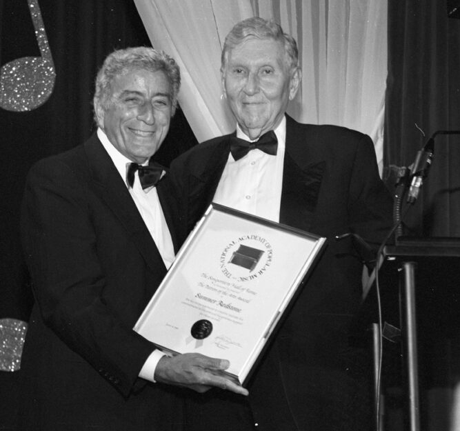 Tony Bennett Sumner Redstone96sm