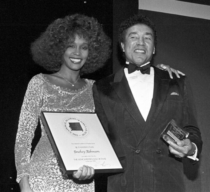 Whitney Houston Smokey Robinson90sm